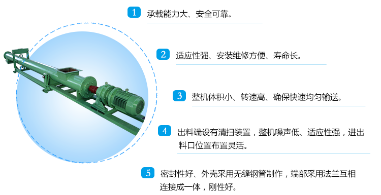 管式螺旋输送机 管式螺旋输送机